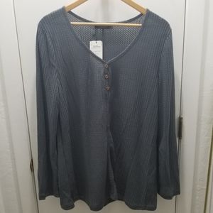 Yidarton XXL long sleeve top NWT Gray